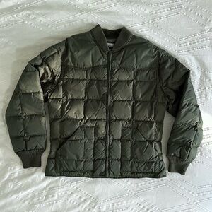 Vintage Resistol Olive Green Puffer Jacket